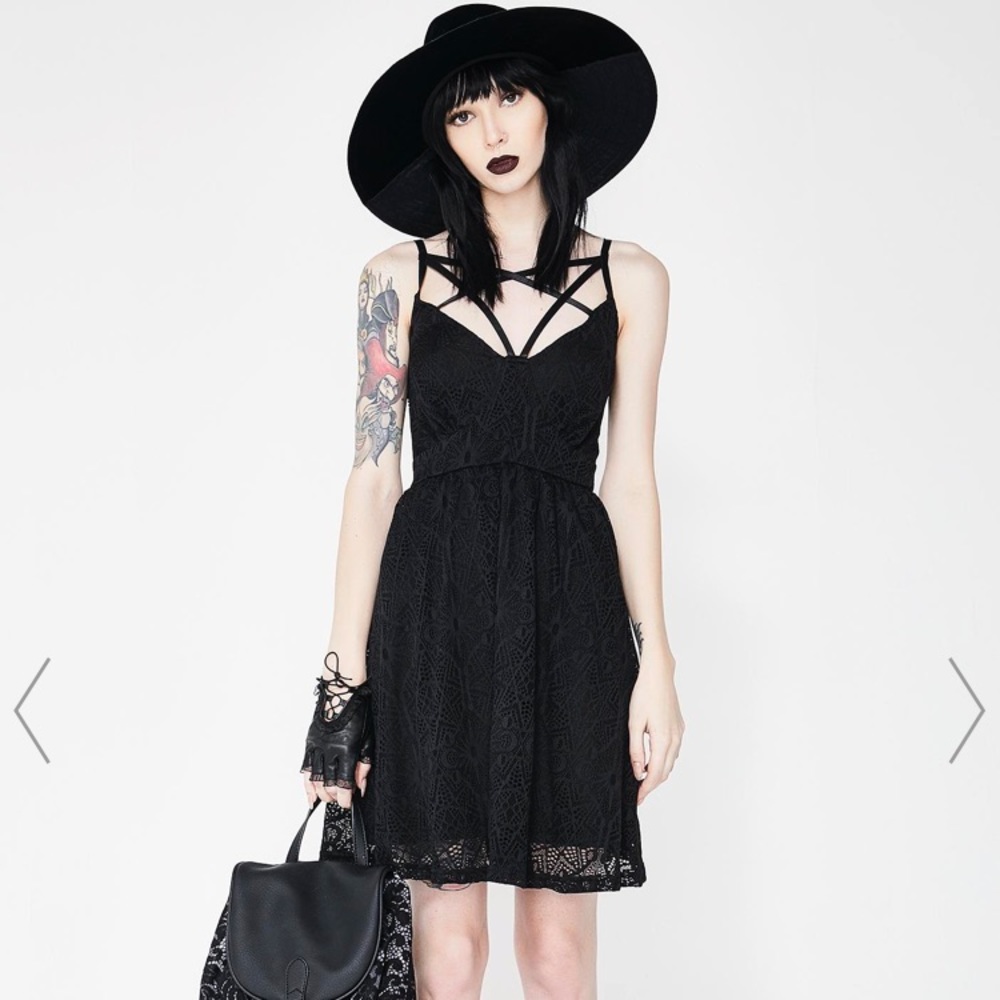 KILLSTAR Pentagram Dress (Medium)
